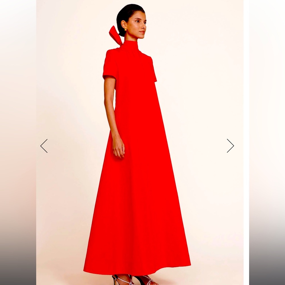 Staud Ilana dress in red, small